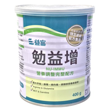 益富 勉益增  400g  1罐