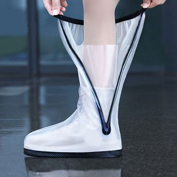 【下殺出清】腳套拋棄式  雨鞋 防雨鞋套 雨鞋套 免洗鞋套 高筒防水雨鞋套 加厚款彈力矽膠 一次性鞋套 防滑鞋套 機車