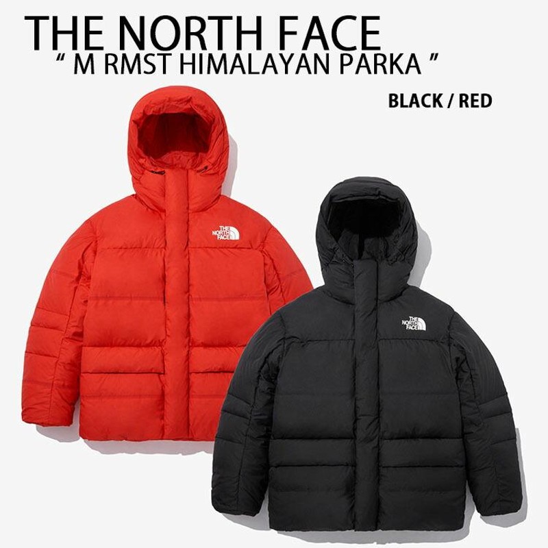 THE NORTH FACE ノースフェイス ダウンジャケット M RMST HIMALAYAN PARKA ヒマラヤン リマスター ダウン パーカー  フード BLACK RED DOWN NJ1DN71A/B | LINEショッピング