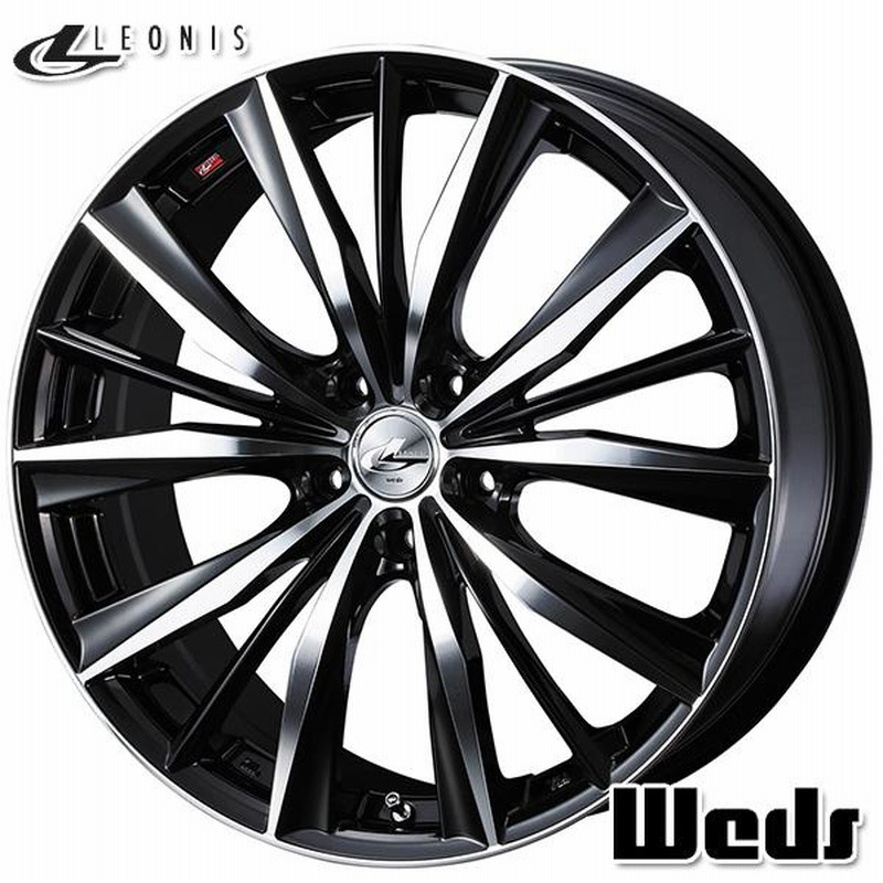 タイヤホイール4本 レオニス 19インチ （215/35R19 19インチ WEDS 