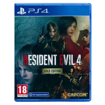 PlayStation PS4《惡靈古堡 4 重製版 黃金版 RESIDENT EVIL 4 BIOHAZARD RE:4》中英日文歐版