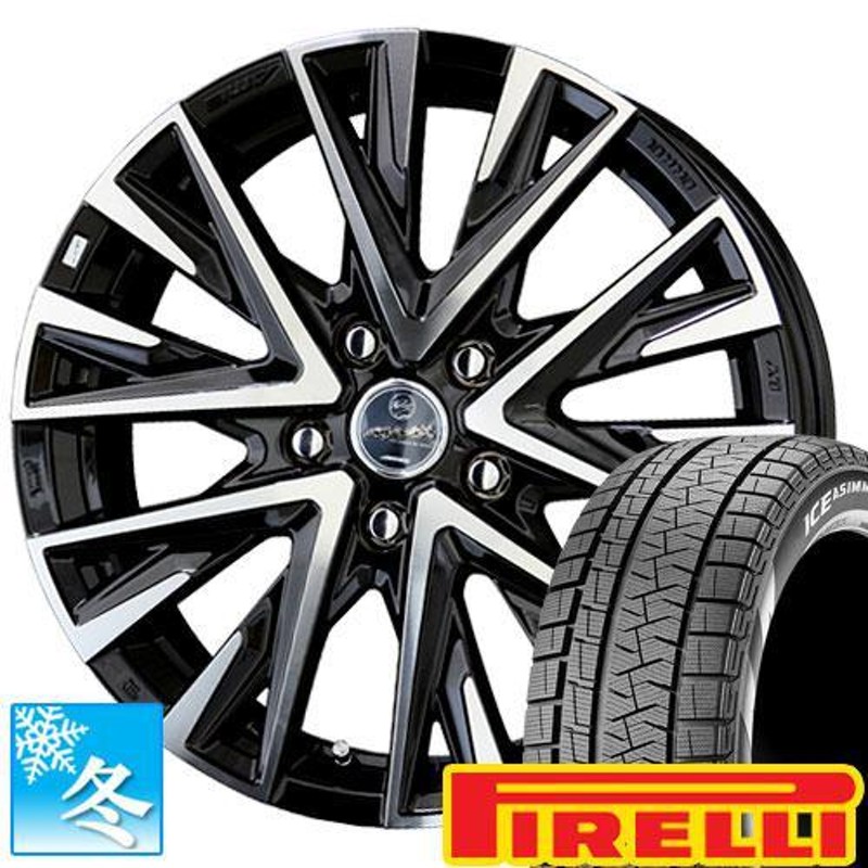 リム径17インチ【22年製未使用】215/50R17 冬用スタッドレスタイヤホイール付4本