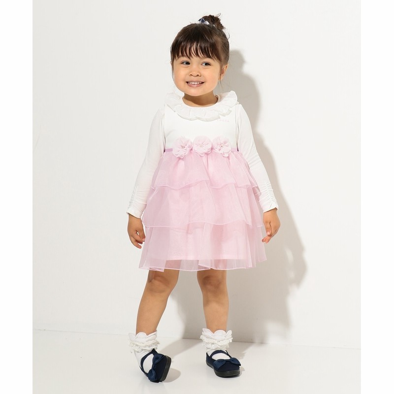 オンワード Tocca Bambini トッカ バンビーニ Baby アンジェリーク ワンピース ピンク 80 キッズ 送料無料 通販 Lineポイント最大3 0 Get Lineショッピング