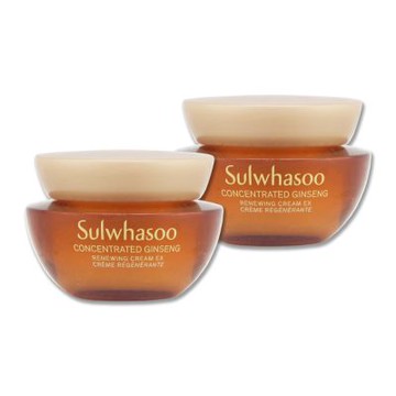 (即期品)Sulwhasoo 雪花秀 滋陰蔘回彈霜 5ml x 2-輕盈版 (效期至2026年07月)