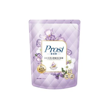 Prosi 普洛斯 香水濃縮洗衣凝露補充包 鳶尾花 制臭配方 室內晾曬 歐洲頂級香水添加 分解酵素 全效潔淨 高溶解度 易沖洗不殘留  1.8L  1包