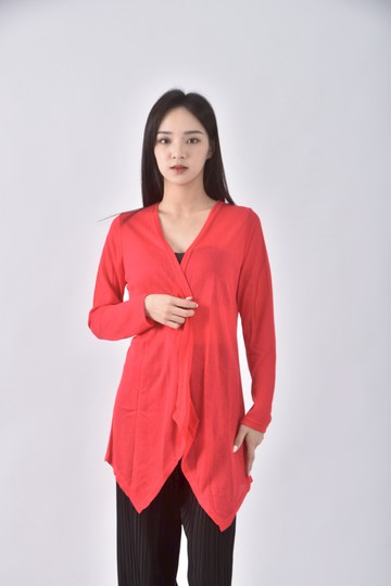 (F) imoda桃紅色罩衫