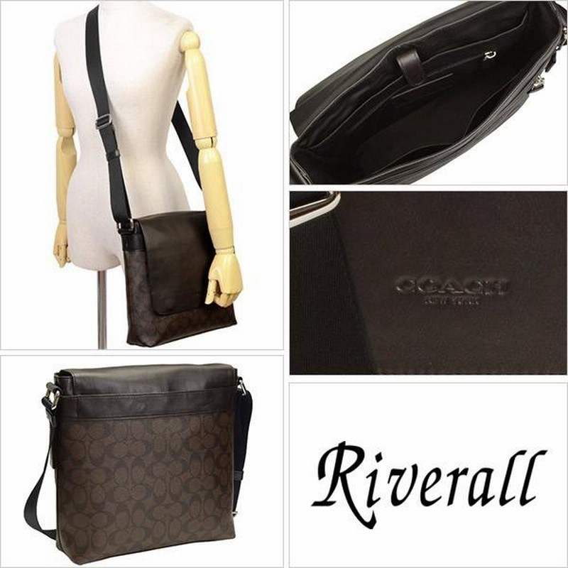 コーチCOACH メンズ ショルダーバッグ 斜めがけメッセンジャー F54771