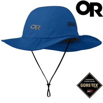 【【蘋果戶外】】Outdoor Research OR280135 1856 GTX 大盤帽 藍 Gore-tex 圓盤帽子 SEATTLE SOMBRERO 牛仔帽.100%防水透氣.排汗 保暖防風 OR82130 243505