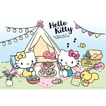 百耘圖 - HELLO KITTY 草地野餐拼圖300片 - HP0300S-223