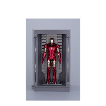 BEAST KINGDOM 中動 鋼鐵人 MARK III ＆ 格納庫 4吋人偶