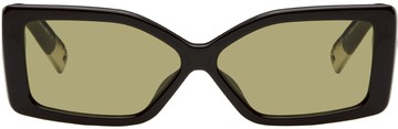 JACQUEMUS 黑色 Les Lunettes Spiaggia 太阳镜