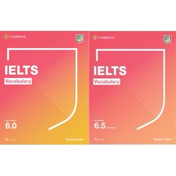 【華通書坊】雅思官方字彙加強書 IELTS Vocabulary 中級(IELTS 5.5-6.0)/高級(IELTS 6.5+) Culle 9781108900607/9781108907194<華通書坊/姆斯>
