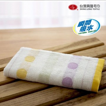 木代爾植物纖維 超強力擦髮巾-多彩圓點系列 (單條組)【台灣興隆毛巾專賣】快速吸水 加長擦髮巾