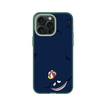 iPhone 15 Pro Max Clear 憂墨綠 - 航海王 One Piece - 角色系列-雷雲宙斯