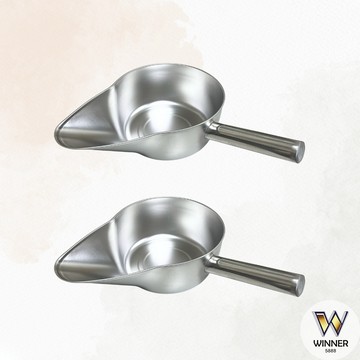 一體水杓型鹽酥雞畚箕【Winner】鹽酥雞畚箕 水杓型畚箕 鹽酥雞畚斗 滷味畚斗 外帶漏斗 打包瓢盆 滷味盆 三角漏斗