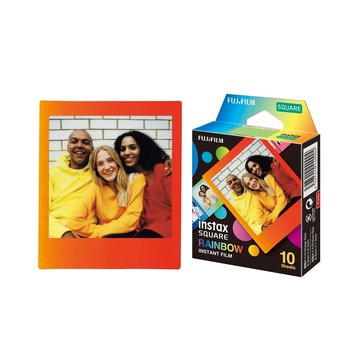 FUJIFILM 富士 instax SQUARE 彩虹漸層 Rainbow SQ拍立得底片