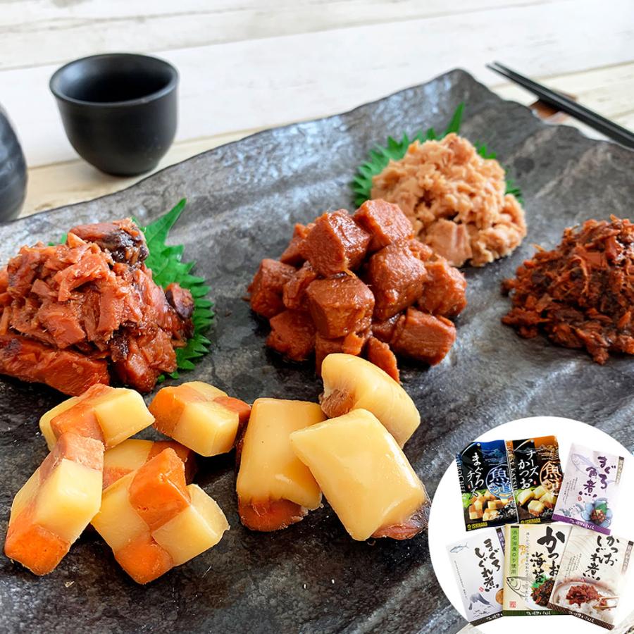 静岡 鮪鰹珍味佃煮詰め合わせ   海鮮惣菜、料理