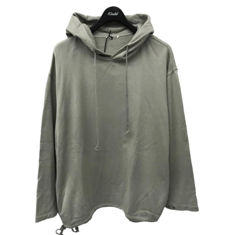 値下げ】AURALEE 22SS LIGHT FLOWY SWEAT PARKA パーカー A22SP01LU ライトグリーン サイズ：3 (EC)  | LINEブランドカタログ