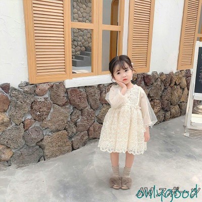 ワンピース 子供ドレス 女の子 子供服 膝丈 dress 韓国子供服 ジュニア