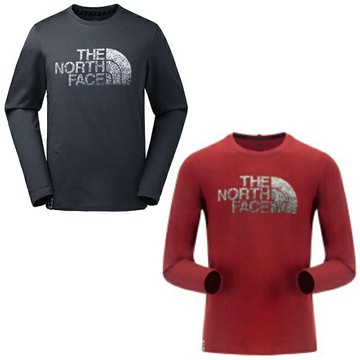 [ THE NORTH FACE ] 男 Flashdry Logo圓領長T恤 / NF0A3L6V
