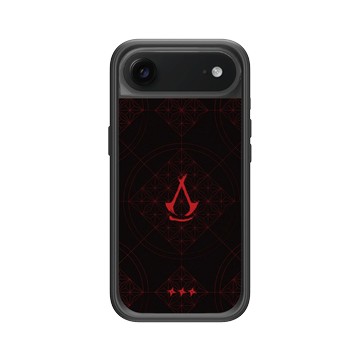 iPhone Air Mod NX -邊框背蓋組合 (相機按鈕) 黑 - Assassin's Creed - Assassin's Creed® Shadows - Crest