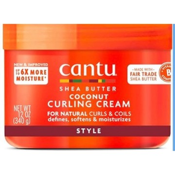 Cantu Curling Cream  天然秀髮用乳木果油 & 鱷梨補水卷髮定型乳🥥 🥑