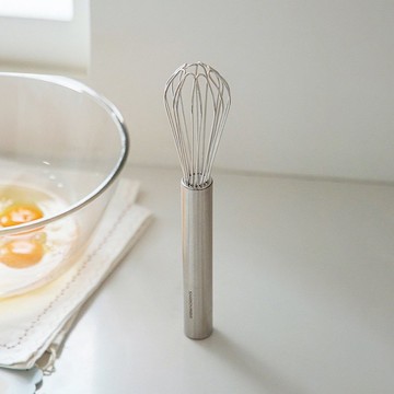 日本霜山 加粗握柄省力不鏽鋼打蛋器/攪拌器