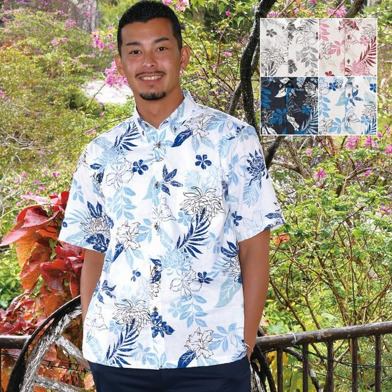 百貨店福袋 ワイシャツ ボタンダウン リゾート 半袖 メンズ 長袖 Clothing