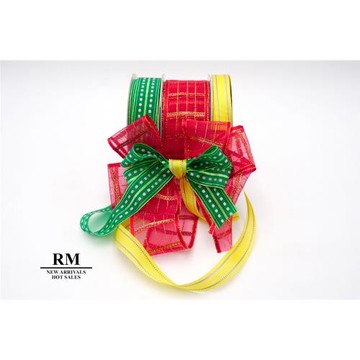 特惠套組香甜蘋果套組/禮盒包裝/蝴蝶結/手工材料/緞帶用途/緞帶批發