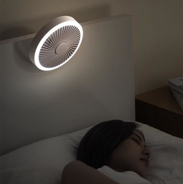 夏季新品2024年新款便攜式戶外露營吊扇創意無線靜音遙控帶燈多功能小吊扇快速出貨 99購物節