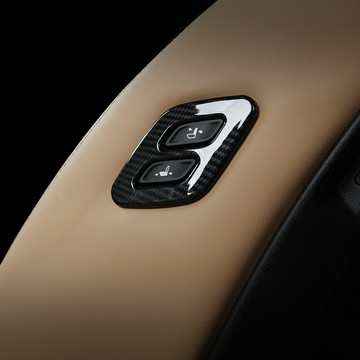 Mayton 索蘭托 MQ4 副駕座椅調整開關碳纖維飾條  車內飾條  單一顏色