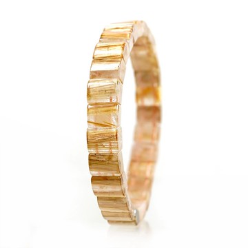 【正佳珠寶】金鈦晶 頂級淨透鼓面包裹鈦 29.7g 金鈦晶手排