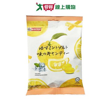 BIG TOP柚香薄荷味鹽糖100G【愛買】
