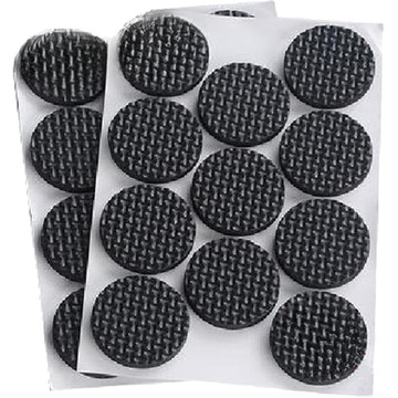 Marketpia 家具防滑墊 10號 圓形 直徑3.3公分 11入  2個  黑色
