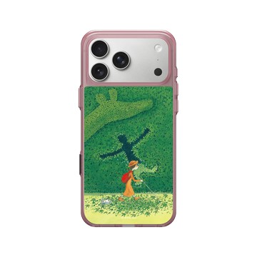 iPhone 17 Pro Max Clear (相機按鈕) 晶醺玫 - 幾米 Jimmy Liao - 地下鐵-影子之路