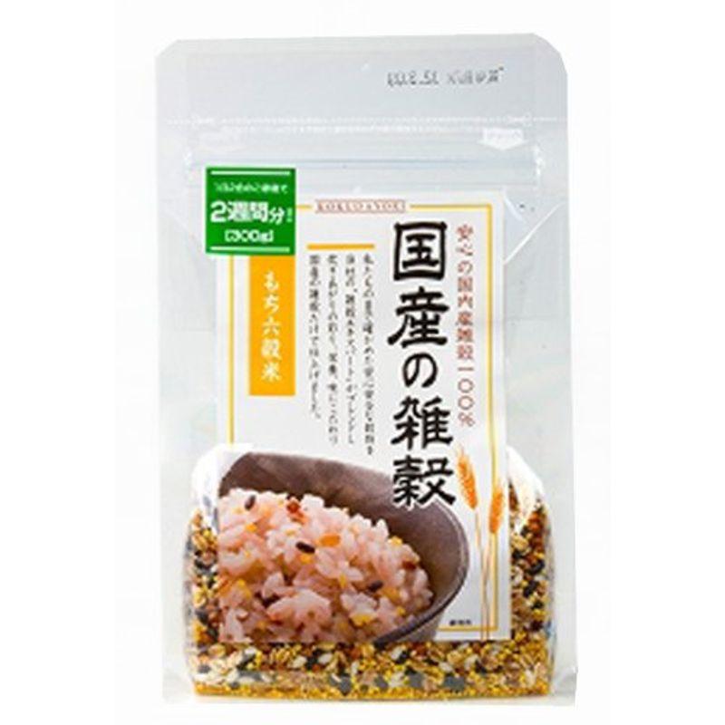 穀だより 国産の雑穀もち六穀米 300g