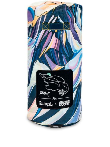 STADIUM GOODS® - x RUMPL graphic-print blanket - unisex - Recycled Polyester - One Size - Blue