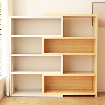 書架置物架家用書柜閱讀展示收納圖書館多層儲物自由伸縮柜子 置物架 收納架 儲物架 落地架 層架 書架 展示架