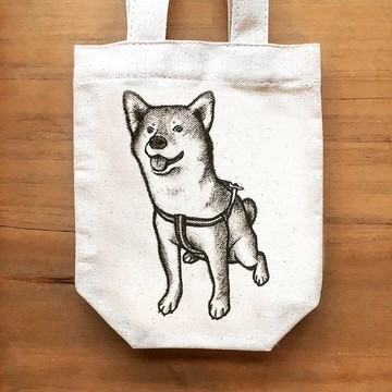 柴犬・客製手繪帆布袋