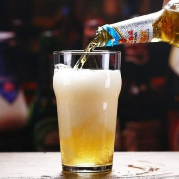 精釀啤酒杯品脫杯大容量啤酒杯果汁杯創意精釀小麥扎啤杯酒吧酒杯