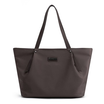 手提包尼龍托特包-純色簡約大容量肩背女包包4色73zp43【獨家進口】【米蘭精品】