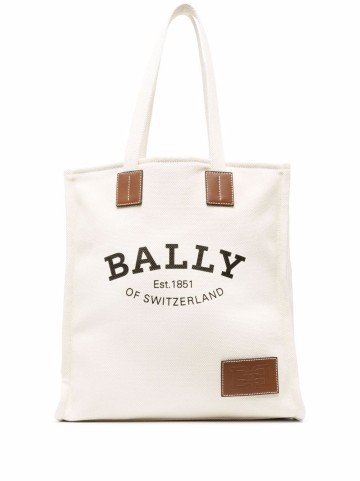 Women's 'certhe' Pouch With Printed Logo by Bally