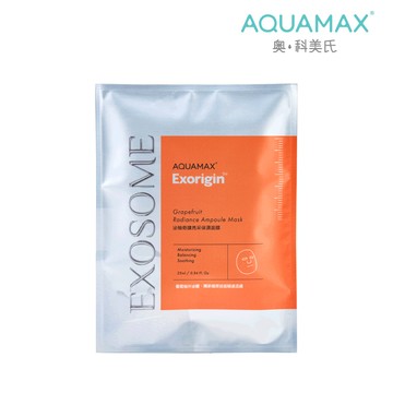 AQUAMAX泌柚奇蹟亮采保濕面膜5入
