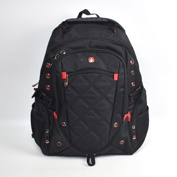 後背電腦包 菱格紋造型收納後背包 NZB80