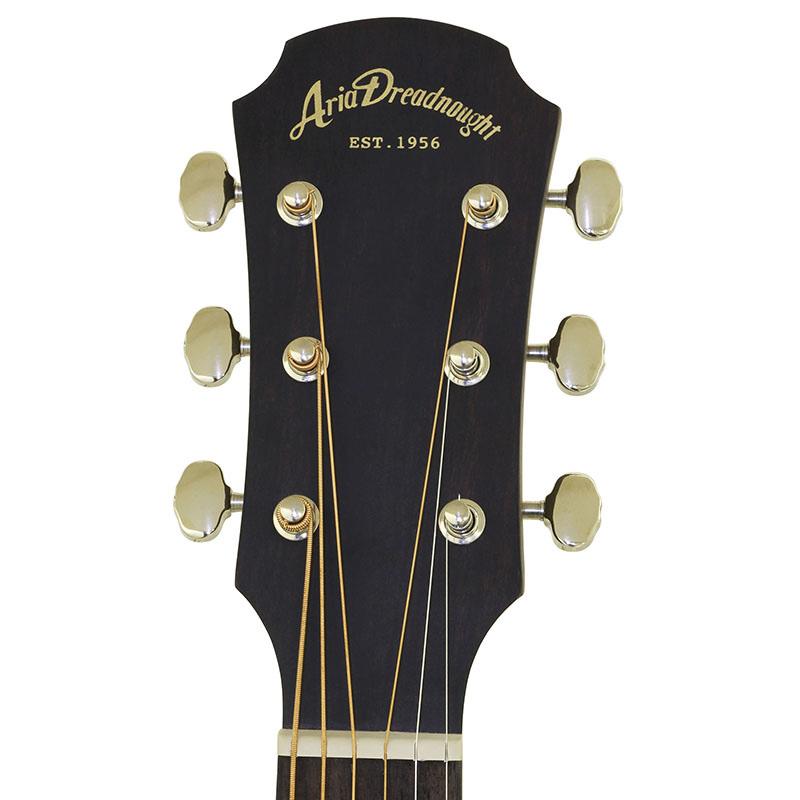 エレクトリックアコースティックギター アリアドレッドノート 今だけソフトケース付き  AF-105RWE N Rosewood Electric Aria Dreadnought