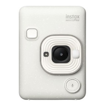 FUJIFILM 富士 拍立得相機 instax mini Liplay 雪花白_廠商直送