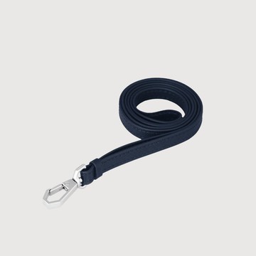 【滿3999送鑰匙圈】十字紋 牛皮證件夾掛繩-藍色/VA134R00NY