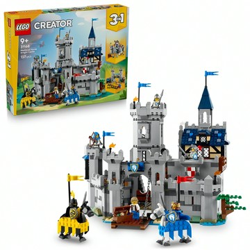 LEGO 31168 創意三合一系列 中世紀騎士城堡 Medieval Horse Knight Castle  1套  混和顏色