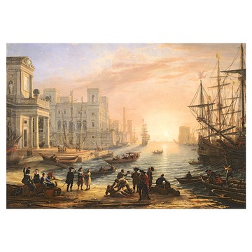 海港暮色_Anatolian_2000片拼圖