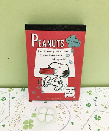 【震撼精品百貨】史奴比Peanuts Snoopy  SNOOPY 便條-紅色走路#51565 震撼日式精品百貨